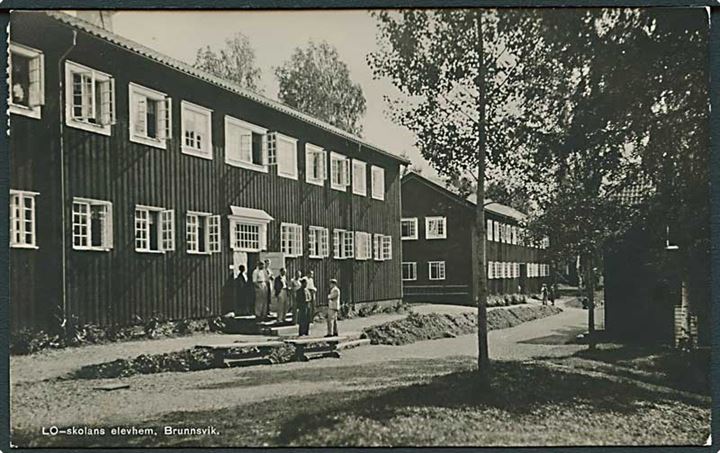 LO-skolens elevhjem i Brunnsvik i Sverige. 