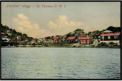 D.V.I., St. Thomas Cha-Cha Village. Lightbourn West Indies Serie u/no. 