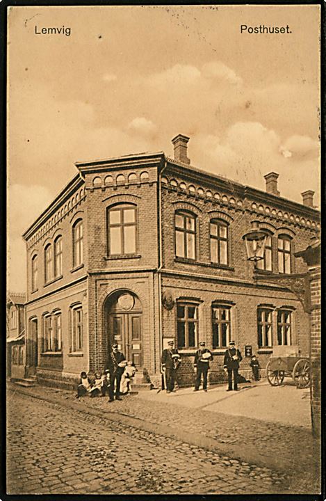 Lemvig. Posthuset. J.J.N. no. 6347.