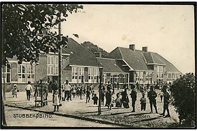 Stubbekøbing skole. G. Bruuns Forlag no. 21192.