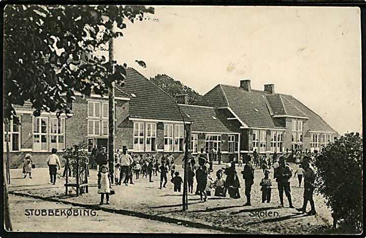 Stubbekøbing skole. G. Bruuns Forlag no. 21192.