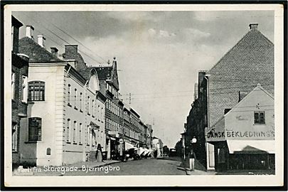 Bjerringbro, Storegade. Vald. Nielsen/Stenders no. 75345.