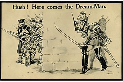Propaganda 1. verdenskrig: Hush! Here comes the Dream-Man..