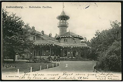 Kalundborg. Møllebakke-Pavillonen. P. Hansen u/no. 