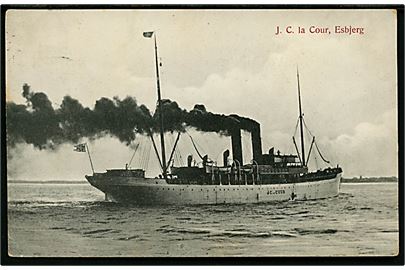 J. C. la Cour, S/S, DFDS Englandsbåd. C.J.C. no. 251.