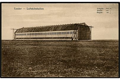 Tønder, Luftskibshallen. J. Boisen no. 94.