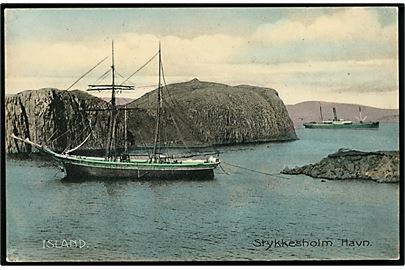 Island. Stykkesholm Havn. Stenders no. 10156.