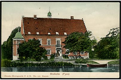 Broholm, Fyn. Danske Herregaarde, F. & B. No. 126.