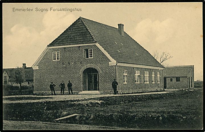 Emmerlev Sogns Forsamlingshus. U/no.
