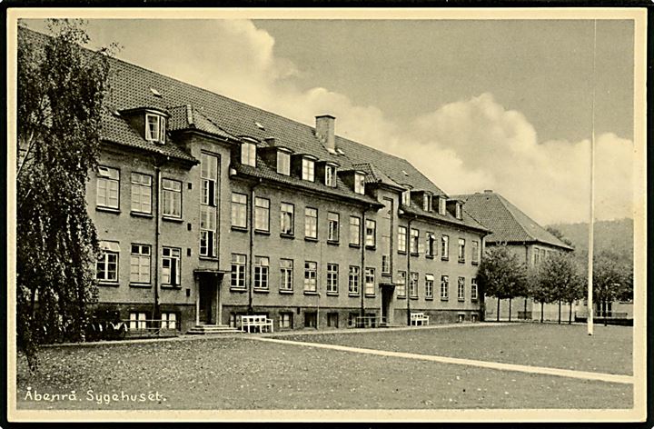 Aabenraa sygehus. Stenders Åbenrå no. 66.