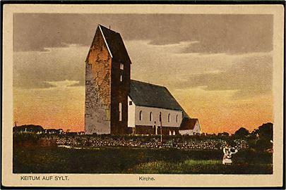 Tyskland, Keitum på Sylt, kirke. J. Wollstein no. 848.