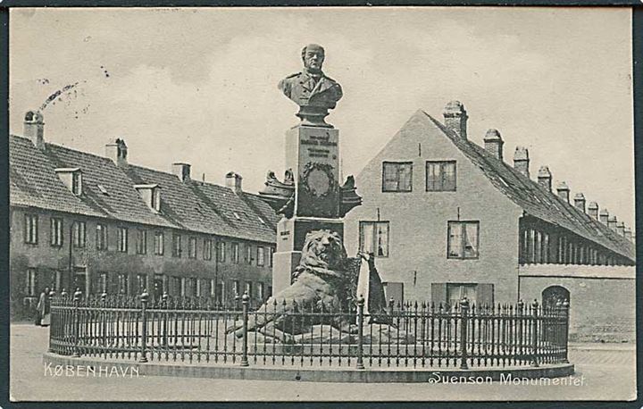 Suenson Monumentet i København. Stenders no. 701.