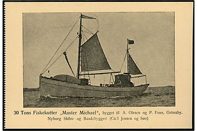 Master Michael, fiskekutter bygget af Nyborg Skibs- og Baadebyggeri. Behnke u/no.