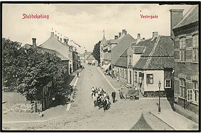 Stubbekøbing, Vestergade. Warburg u/no.