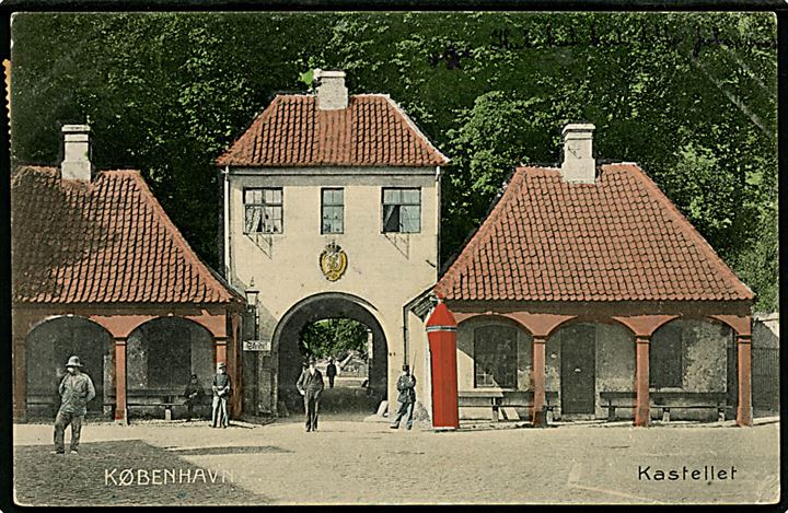 Købh., Kastellet, Norgesporten. A. Vincent no. 4017.