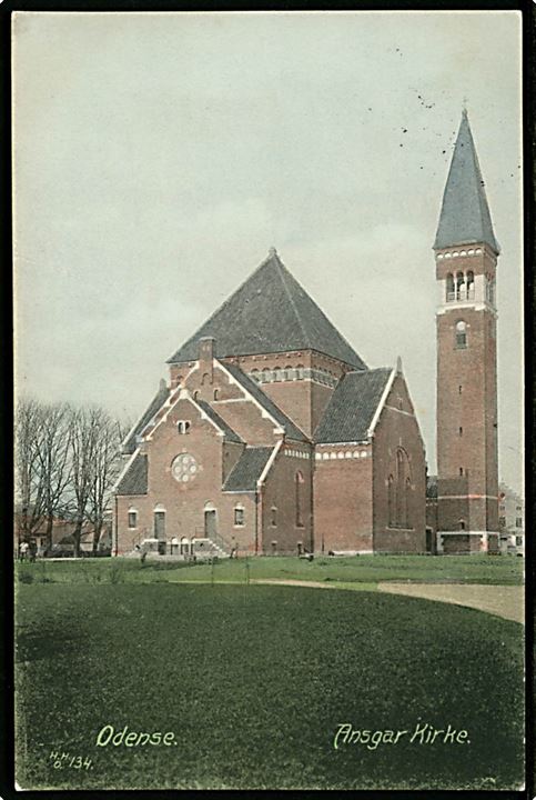 Odense. Ansgar Kirke. H.H.O. no. 134.