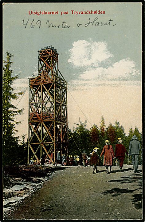 Tryvandshøiden. Udsigtstårnet. N.J.U. no. 134.