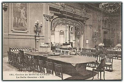 Casino de Monte Carlo. La Salle Garnier - RM. Rostan et Munier, Editions d'art, 19, rue Marceau, Nice no. 141.