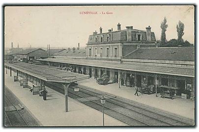 Lunéville Jernbanestation. 