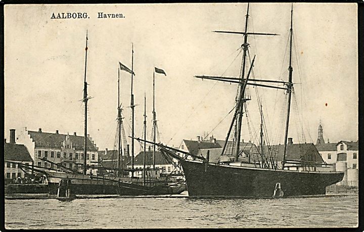Aalborg. Havnen. W. M. no. 235.