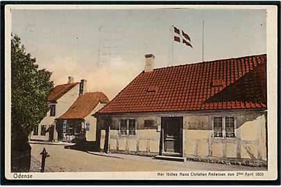 Odense, H. C. Andersens fødehjem. J. Chr. Pedersen no. 95.