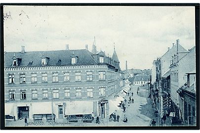 Ringsted, Sct. Hansgade med Tøjhuset. A. Flensborg no. 391.