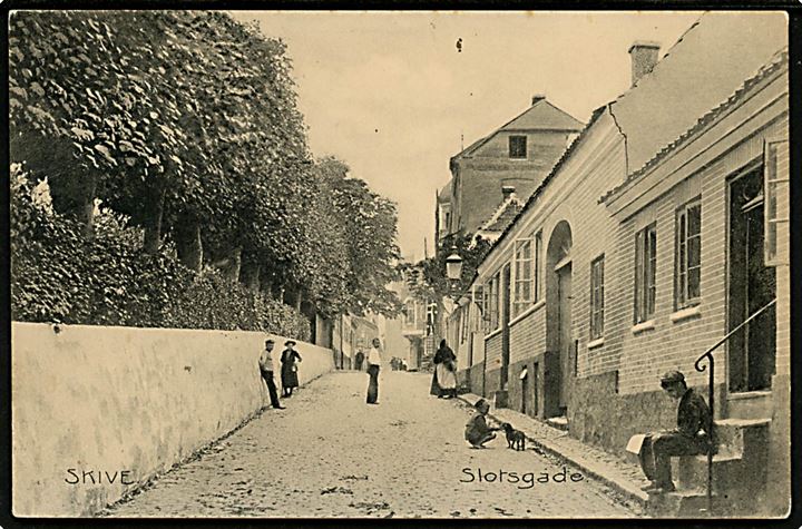 Skive, Slotsgade. Stenders no. 2560.