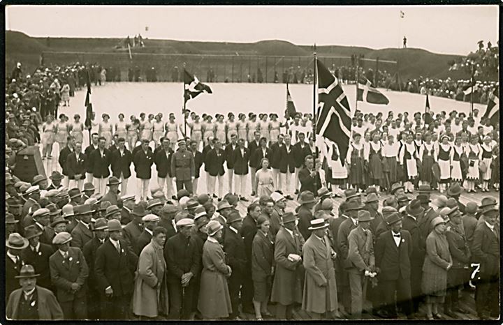 Sønderborg, Nordisk Idrætsstævne 1928. J. Boisen no. 7.