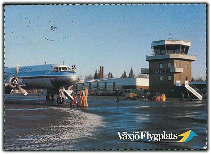 Växjö Flygplats. Kronobergs nya länsflygplats. 