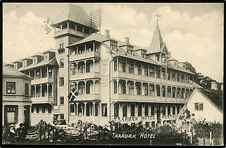 Taarbæk Hotel. Peter Alstrup no. 6126.