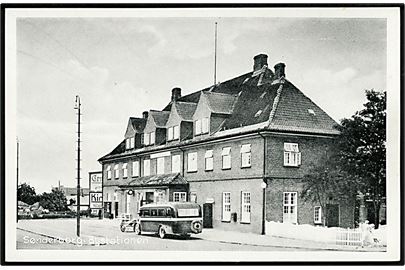 Sønderborg. Bystationen. Station for den smalsporede amtsbane, nedlagt i 1933. Stenders Sønderborg no. 46. 
