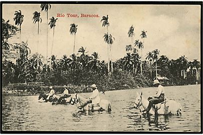 Cuba, Rio Toar, Baracoa. Sendt til Danmark 1914.