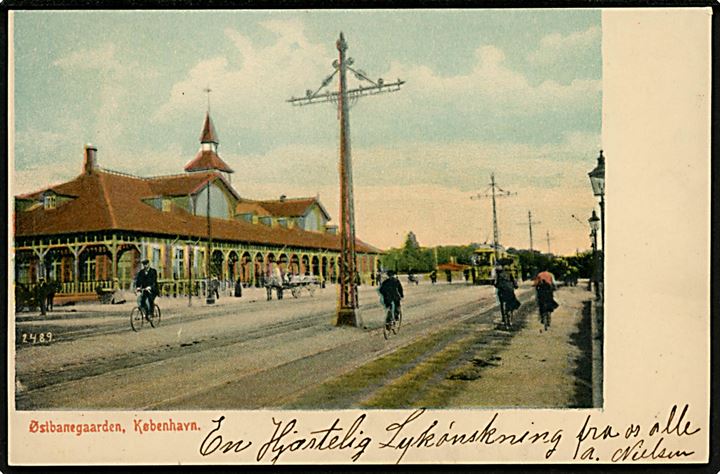 Købh., Østbanegaarden. Nr. K 2489.