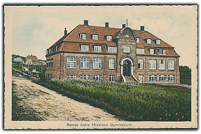 Indre Missions Gymnasium i Rønde. U/no. 