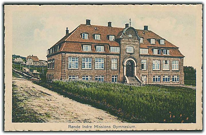 Indre Missions Gymnasium i Rønde. U/no. 
