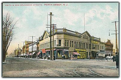 Smith & New Brunswick Streets, Perth Amboy, New Jersey. F. G. Temme Co. Orange N. J. and Leipzig, Germany no. 223.