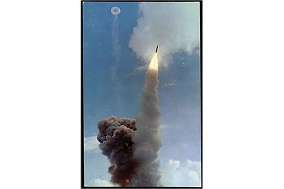Amerikansk Minuteman interkontinental ballistisk missil affyres fra Cape Canaveral.