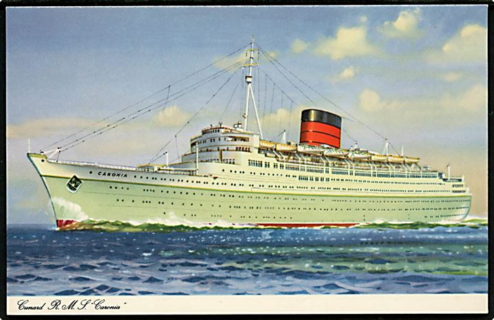 Caronia, M/S, Cunard Line. 