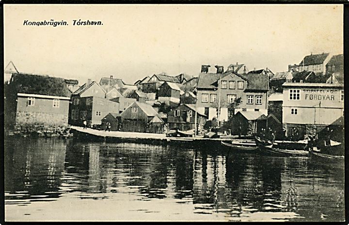 Tórshavn, Kongabrugvin. H. Jacobsen u/no.