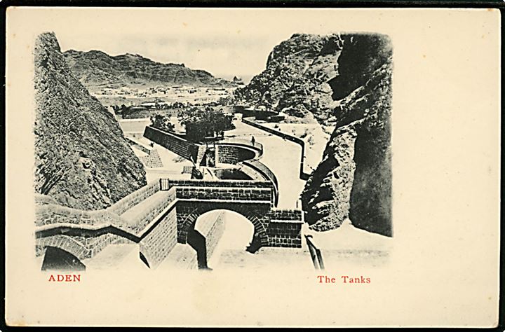 Aden, The Tanks. No. 1358.