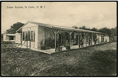 D.V.I., St. Croix, Leper Asylum. R. D. Benjamin, Frederikssted u/no.