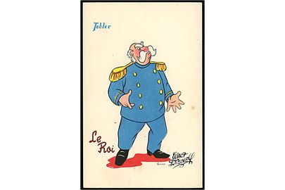 Walt Disney. Kongen fra Askepot. Fransk reklame fra 50'erne, for “Tobler” chokolade. Georges Lang, Paris u/no.