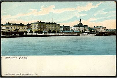 Finland, Björneborg. A. Eliasson no. 7021.