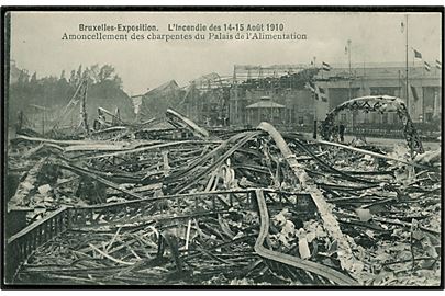 Bruxelles, Efter banden ved verdensudstillingen d. 14.-15.8.1910.