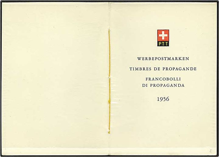 Samlemappe nr. 1 med tysk tekst i afstemplingen fra Bern, Schweiz, d. 1.33.1956.