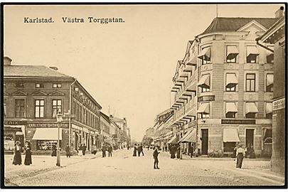 Karlstad. Västra Torggatan. Nilssons no. 11211.