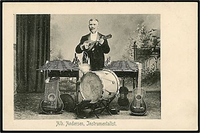 Instrumentalist Alb. Andersen. Chr. Nielsen u/no.