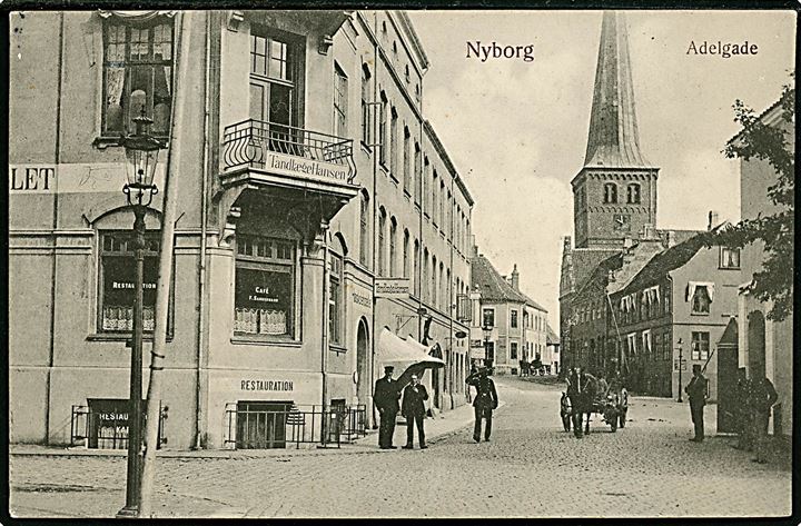 Nyborg. Adelgade. W. & M. no. 758.
