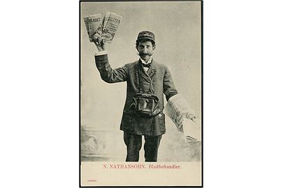 A. Nathansohn - Bladforhandler. Dansk Papirforsyning no. 125688.