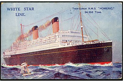 Homeric, S/S, White Star Line.